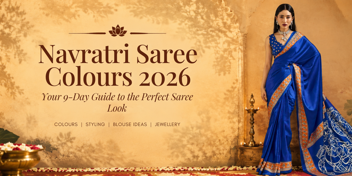 Navratri Saree Colours 2026: What to Wear on All 9 Days