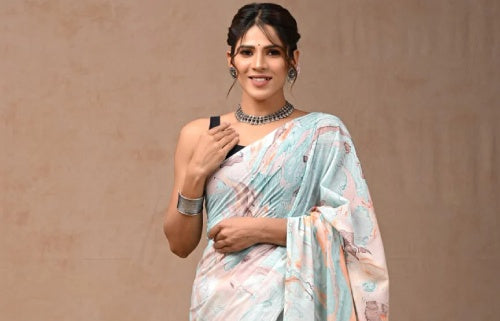 Modern Pocket Saree