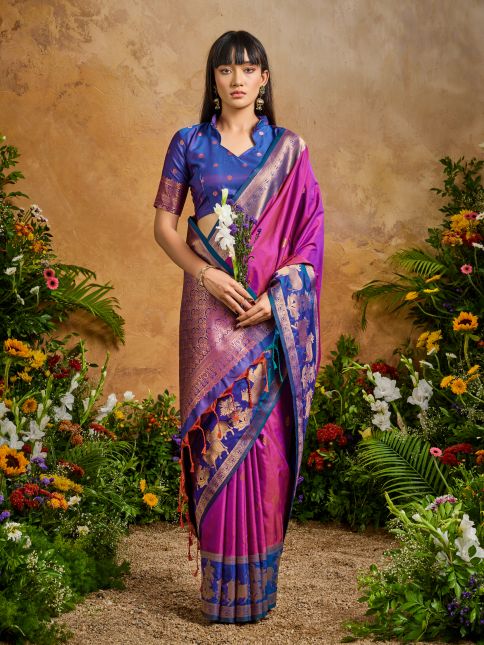 Silken Grace (C) Ready To Wear Pocket Saree