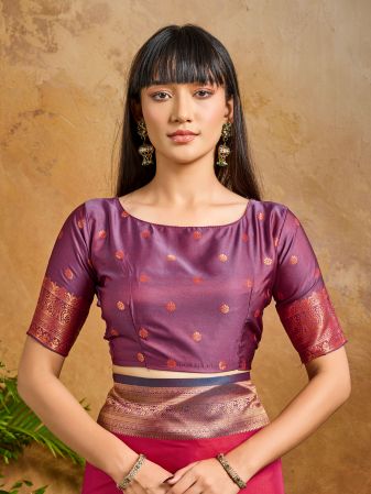 Silken Grace (E) Ready To Wear Pocket Saree