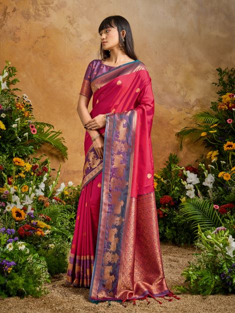 Silken Grace (E) Ready To Wear Pocket Saree