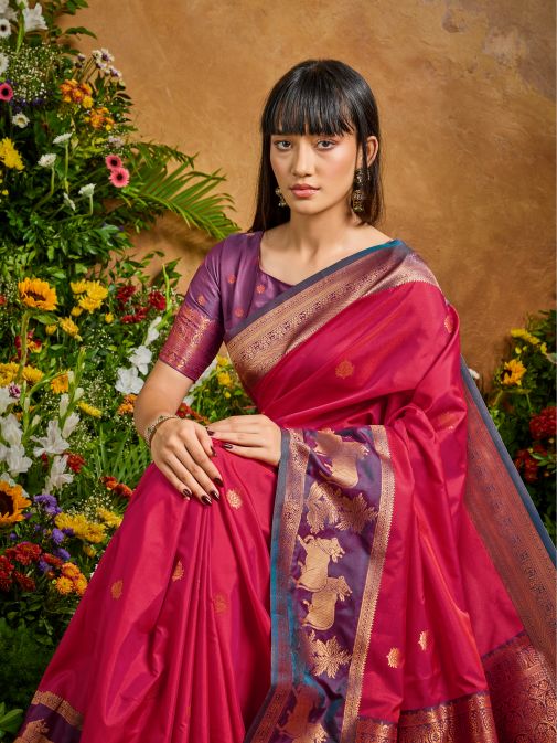 Silken Grace (E) Ready To Wear Pocket Saree