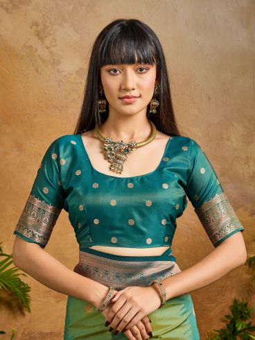 Silken Grace (D) Ready To Wear Pocket Saree