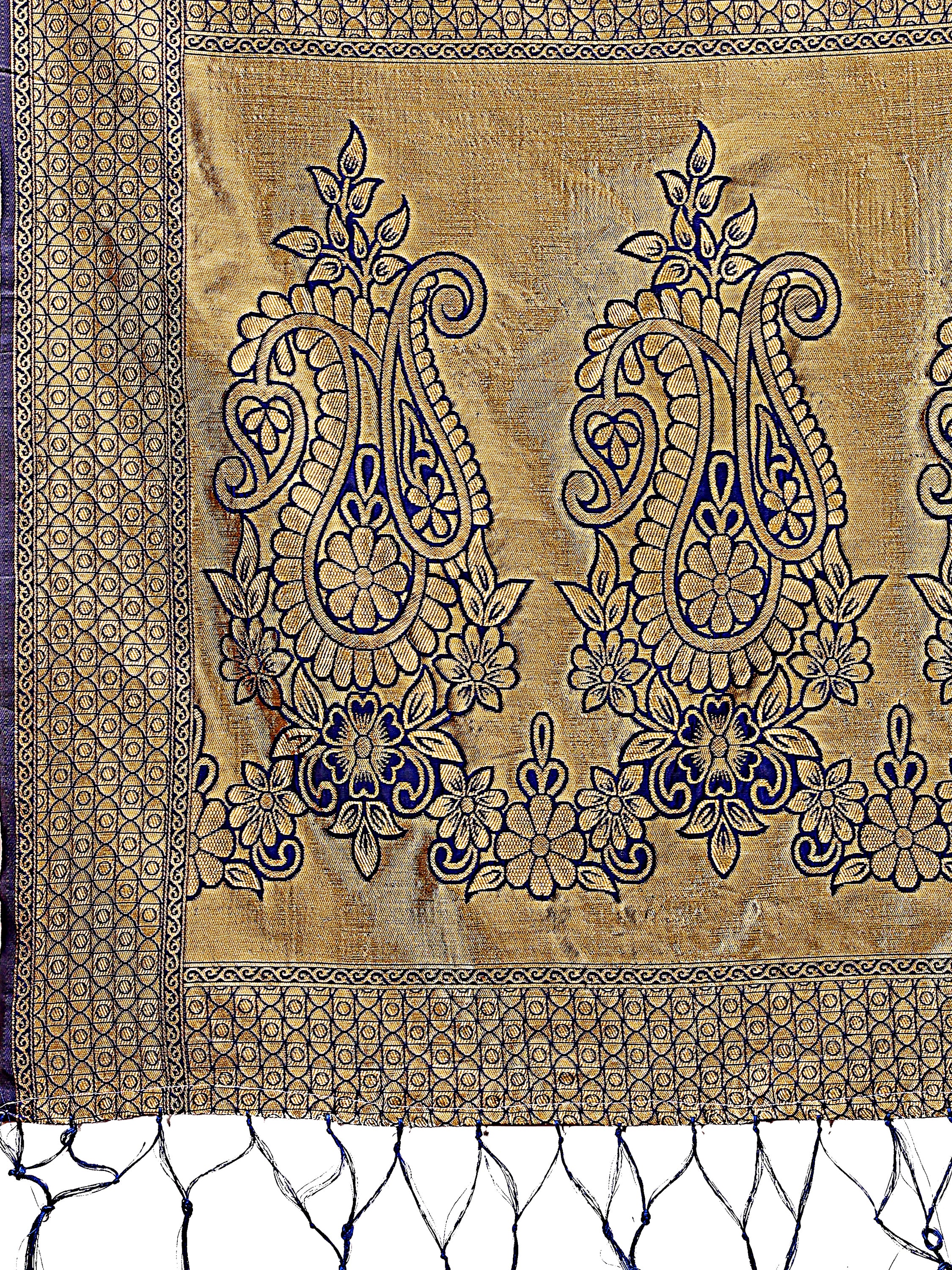 Ornate Bloom (B) Ready To Wear Pocket Saree