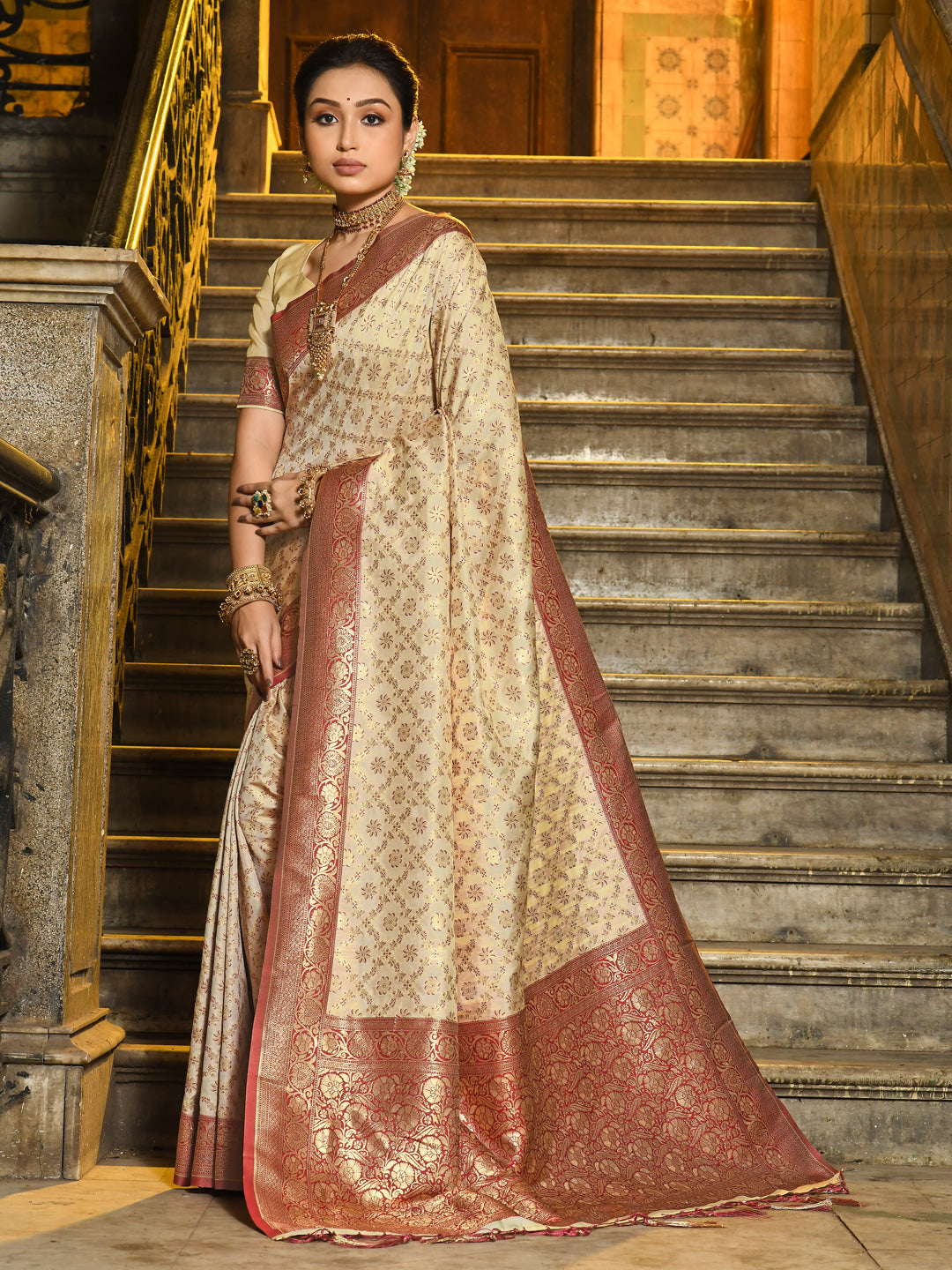Royal Drape Silk (A) Ready To Wear Pocket Saree