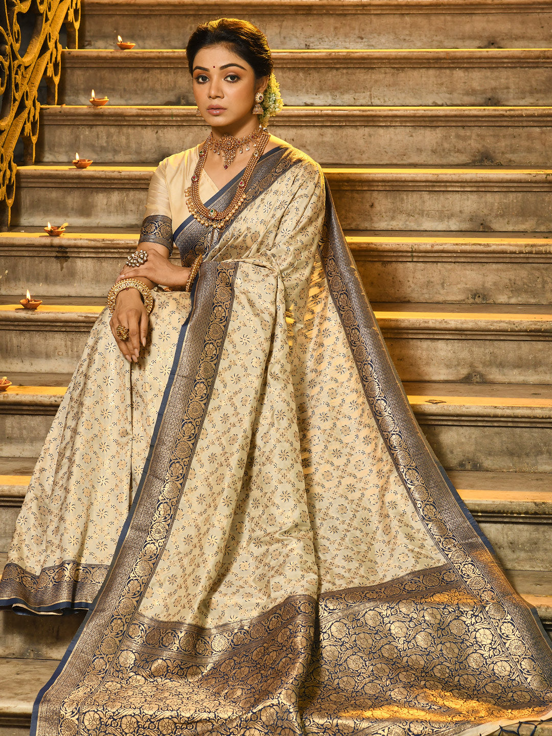 Royal Drape Silk (B) Ready To Wear Pocket Saree