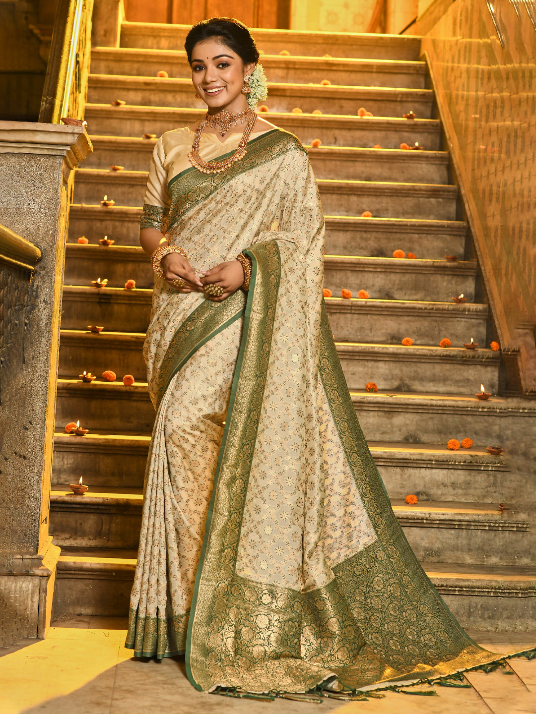 Royal Drape Silk (F) Ready To Wear Pocket Saree