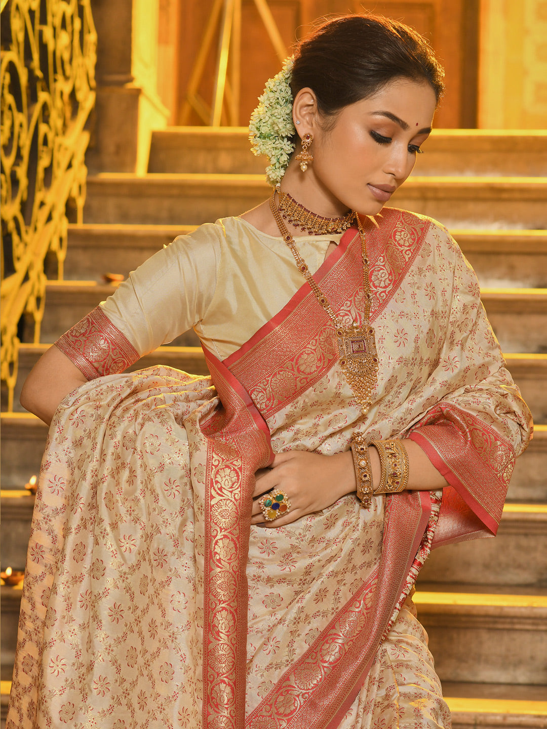 Royal Drape Silk (E) Ready To Wear Pocket Saree