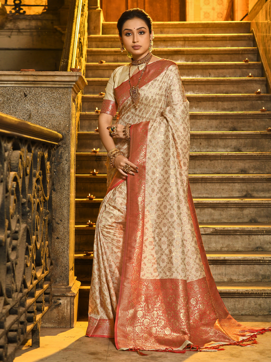 Royal Drape Silk (E) Ready To Wear Pocket Saree