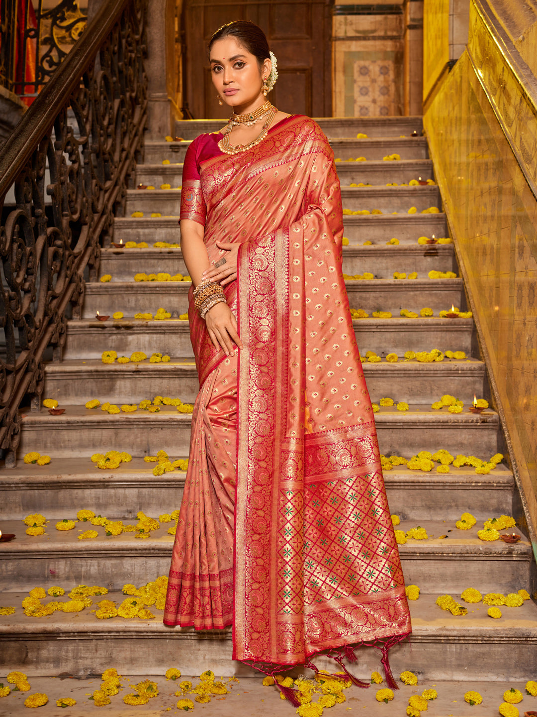 Royal Drape Silk (H) Ready To Wear Pocket Saree