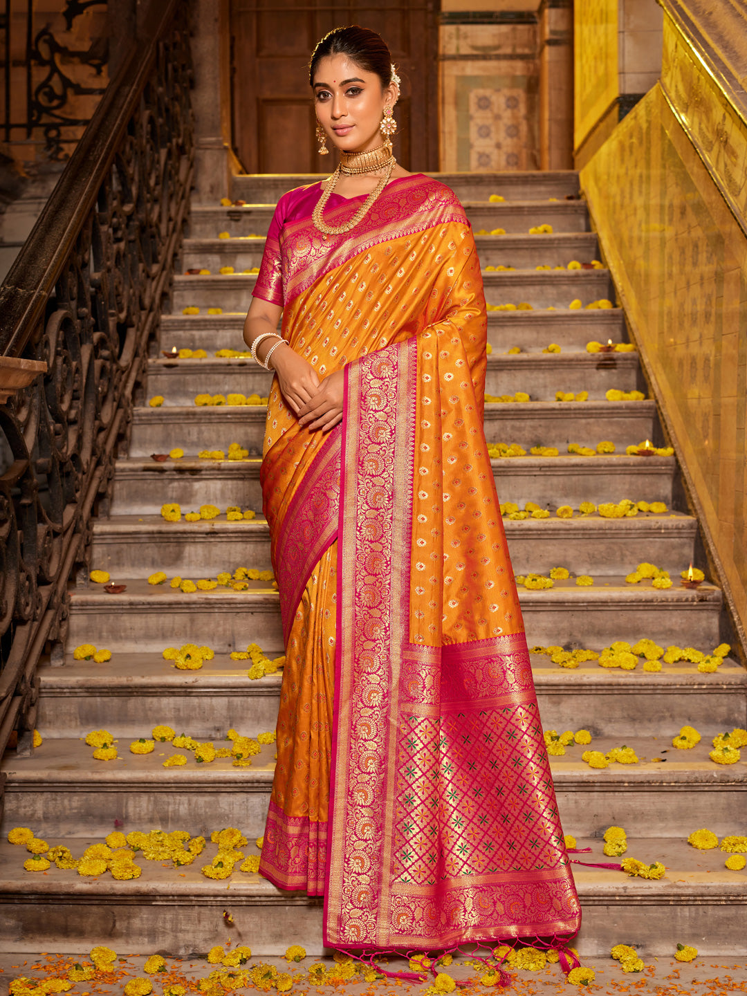Royal Drape Silk (J) Ready To Wear Pocket Saree