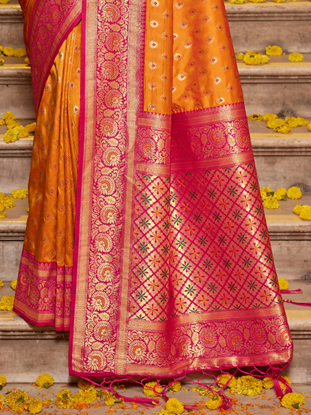 Royal Drape Silk (J) Ready To Wear Pocket Saree