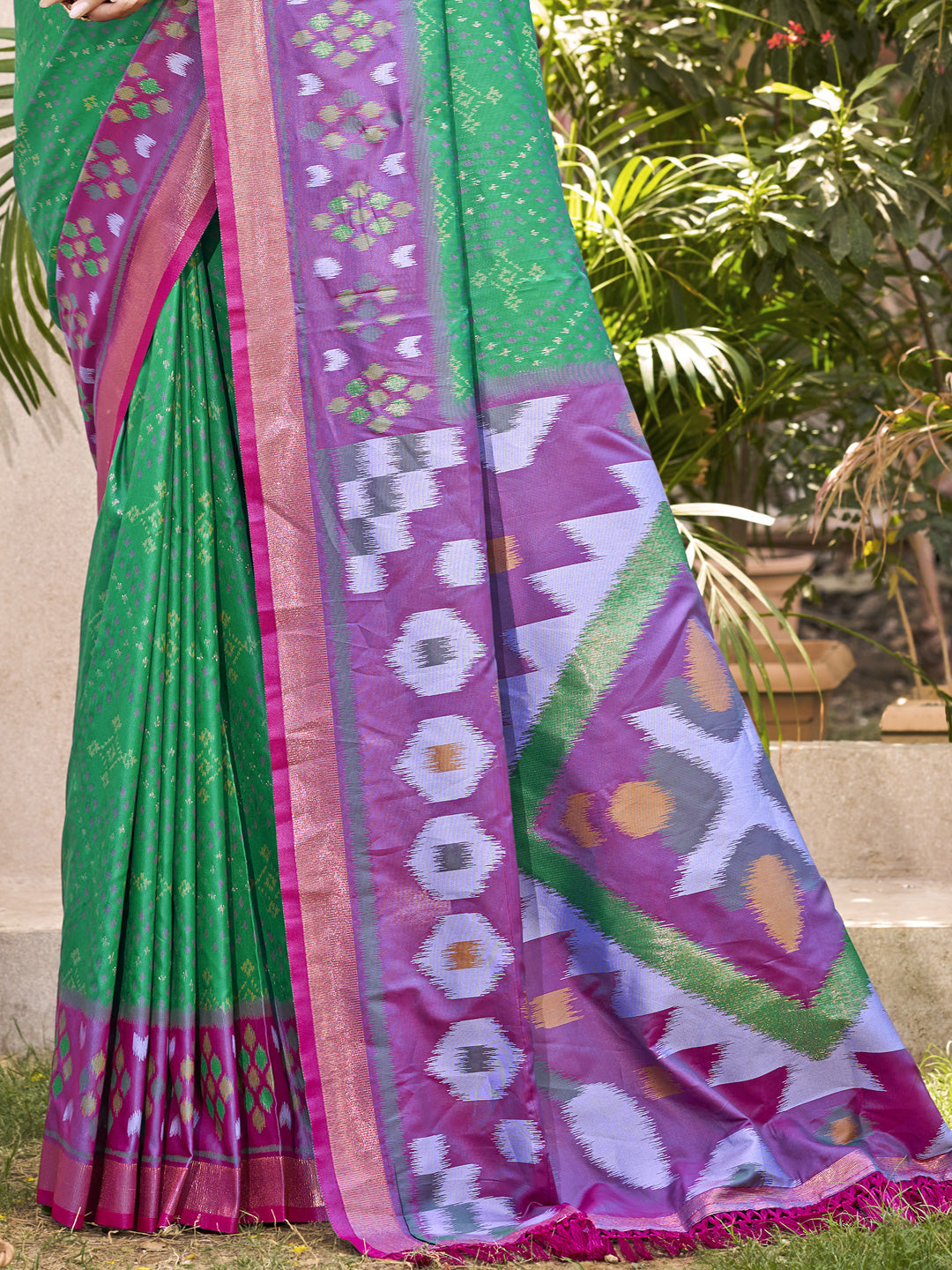 PixelLoom Silk (F) Ready To Wear Pocket Saree