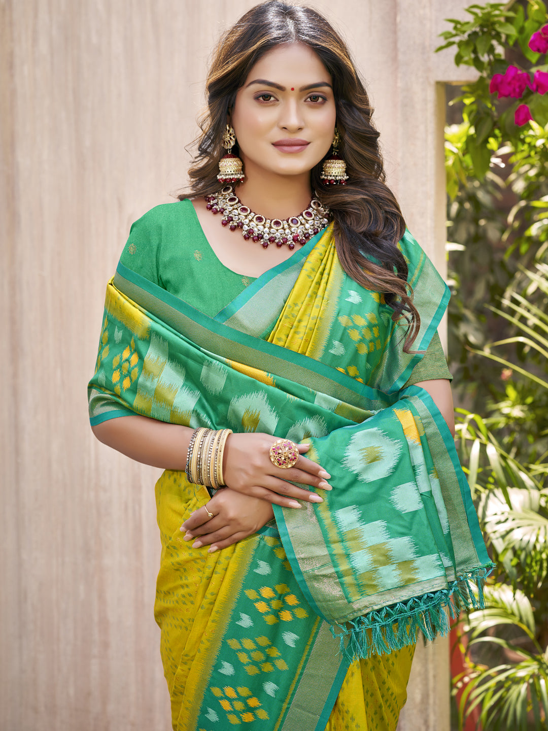 PixelLoom Silk (C) Ready To Wear Pocket Saree