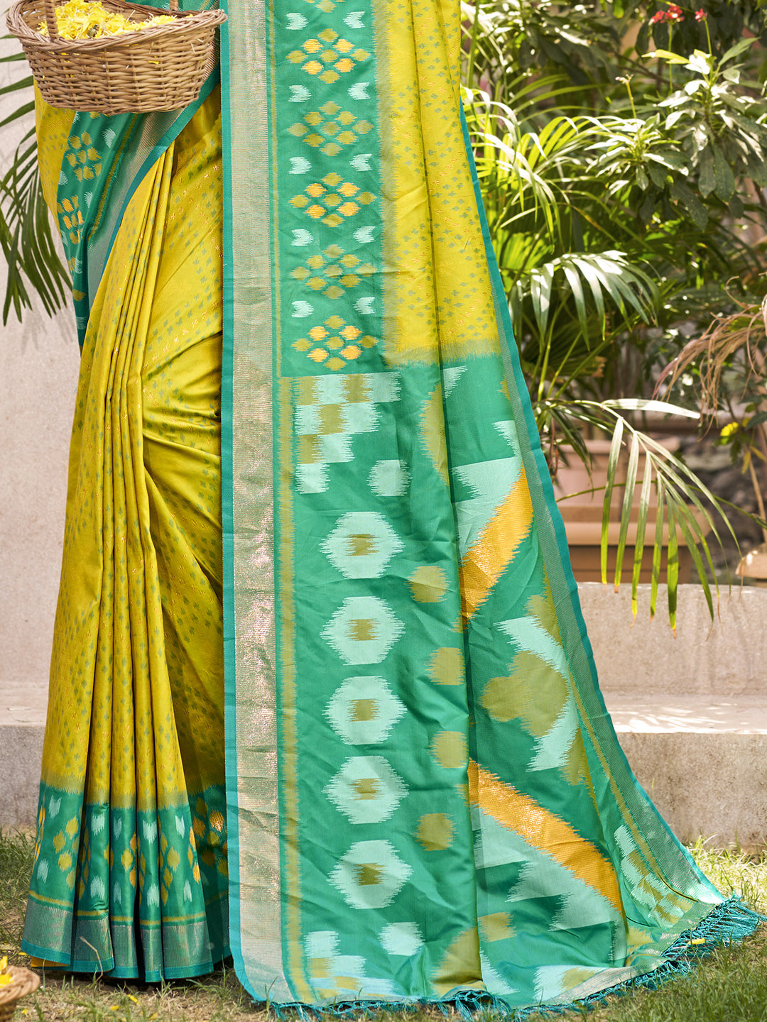 PixelLoom Silk (C) Ready To Wear Pocket Saree