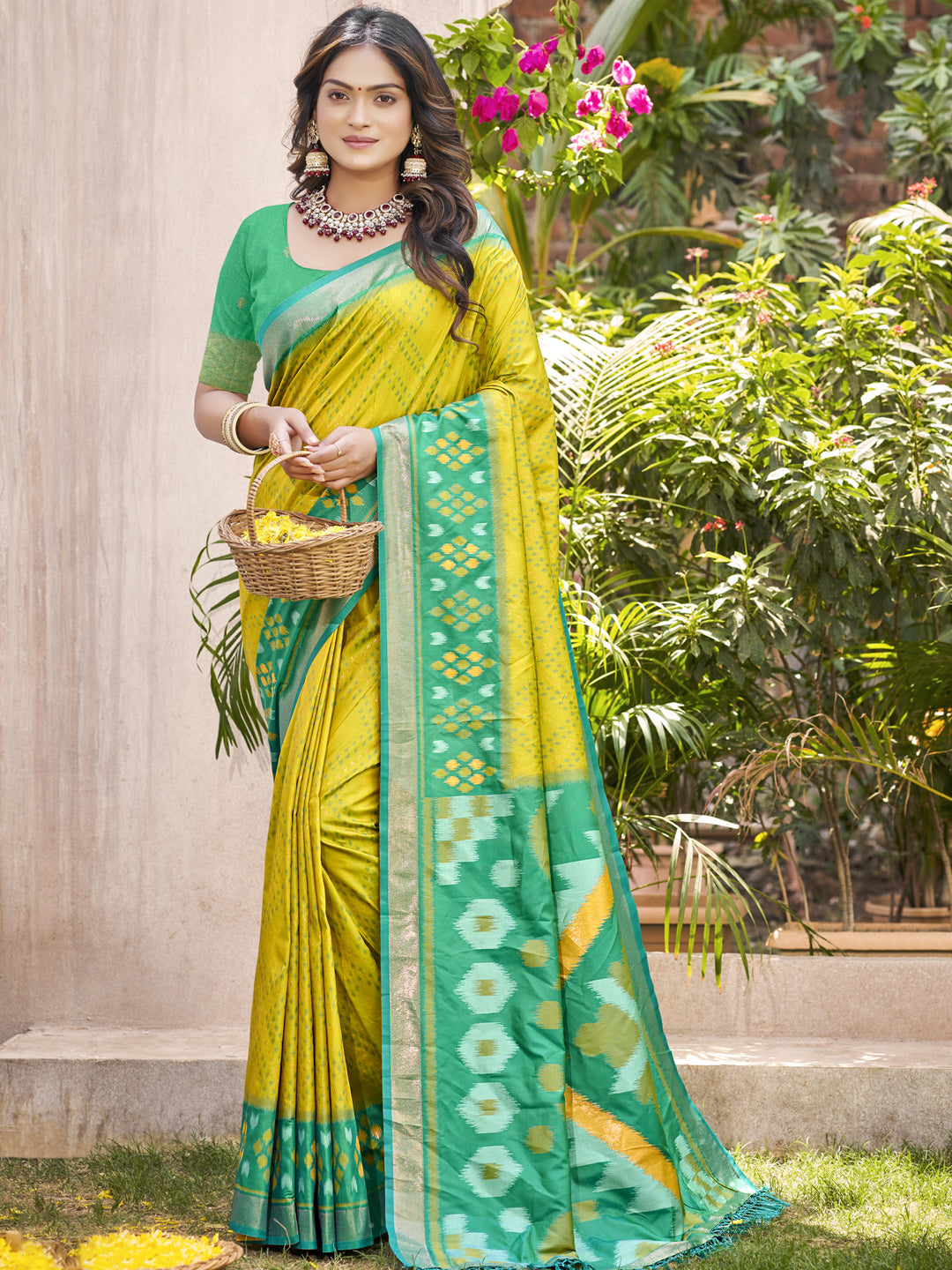 PixelLoom Silk (C) Ready To Wear Pocket Saree