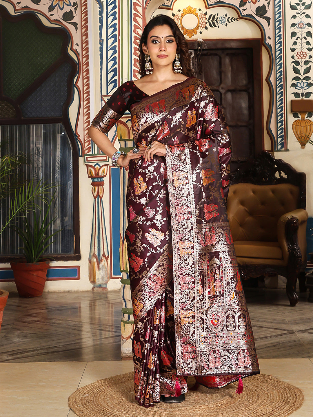 Spotlight Silk (B) Ready To Wear Pocket Saree