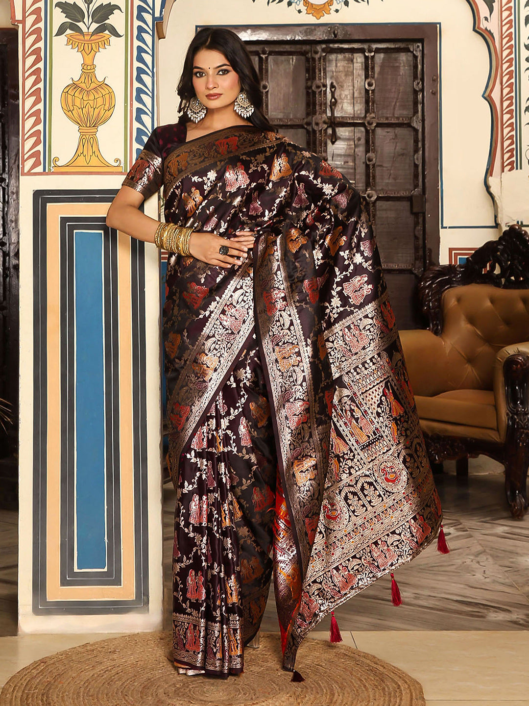 Spotlight Silk (D) Ready To Wear Pocket Saree