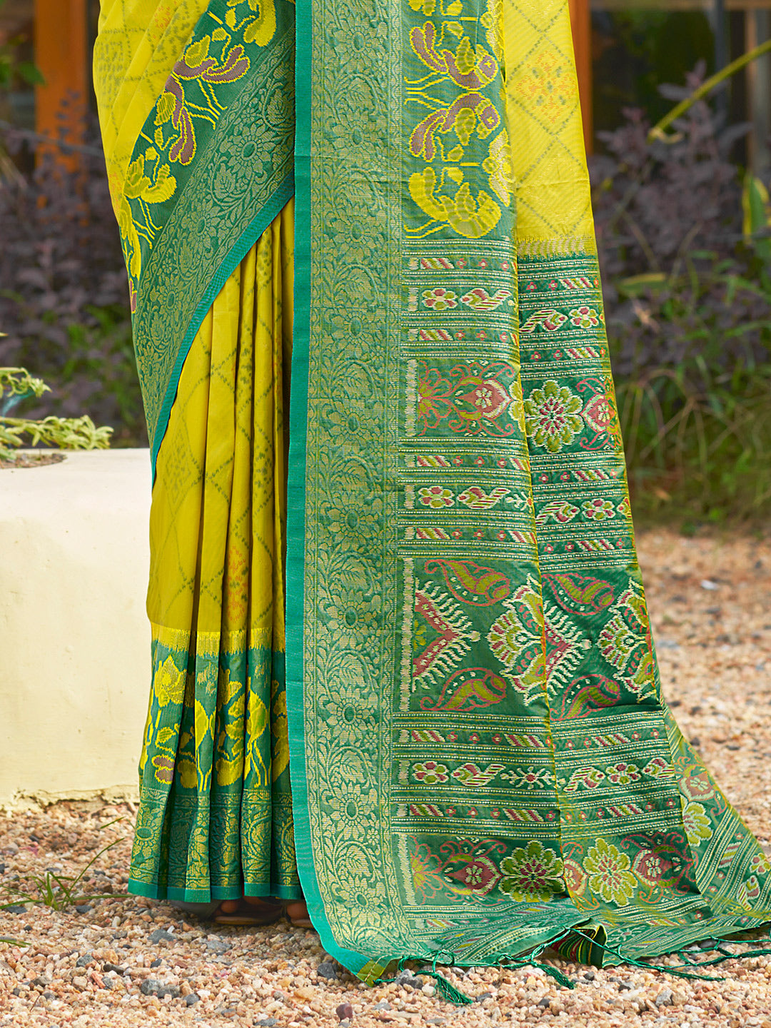 Iris Radiance Silk (A) Ready To Wear Pocket Saree