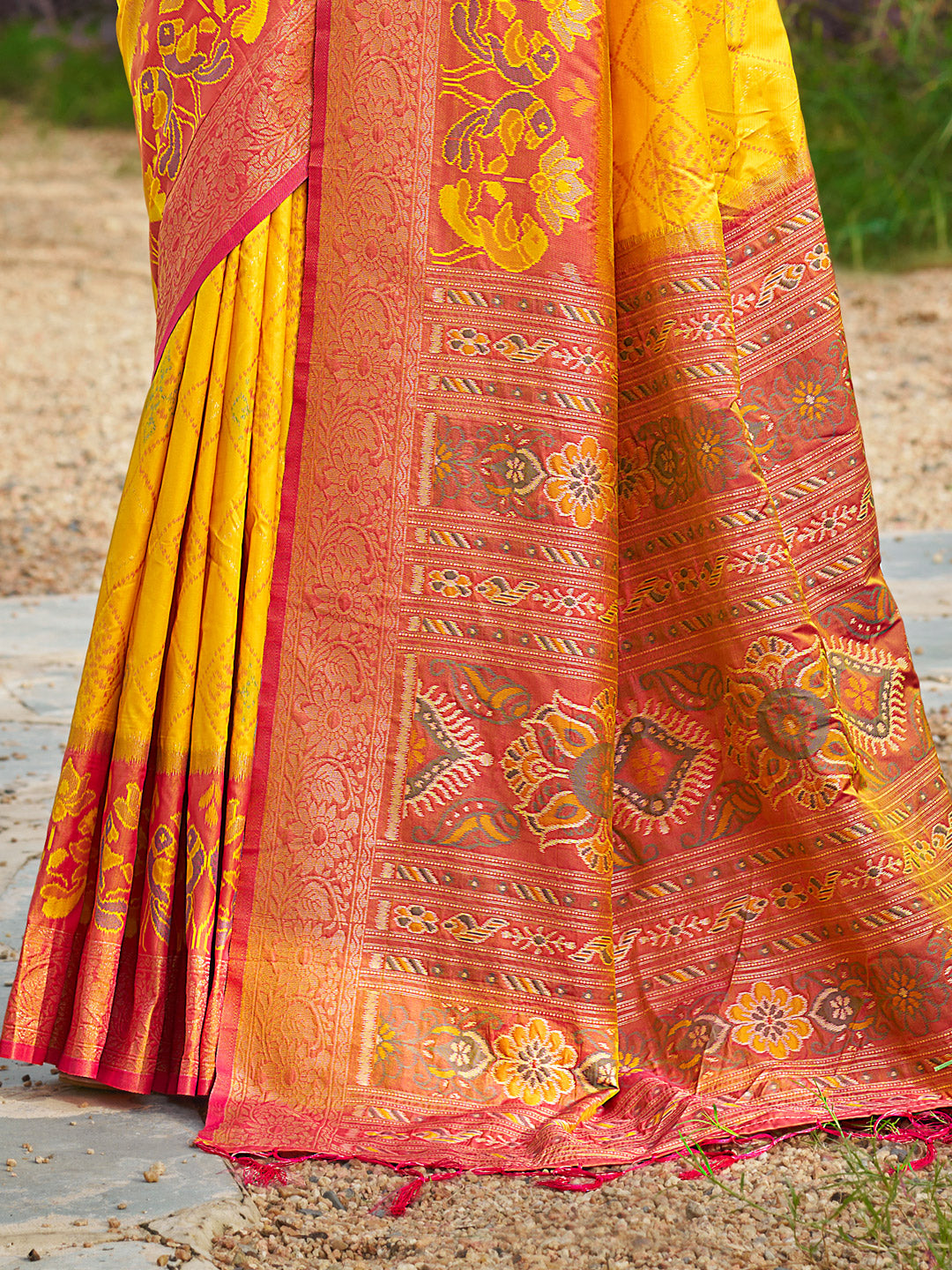 Iris Radiance Silk (C) Ready To Wear Pocket saree