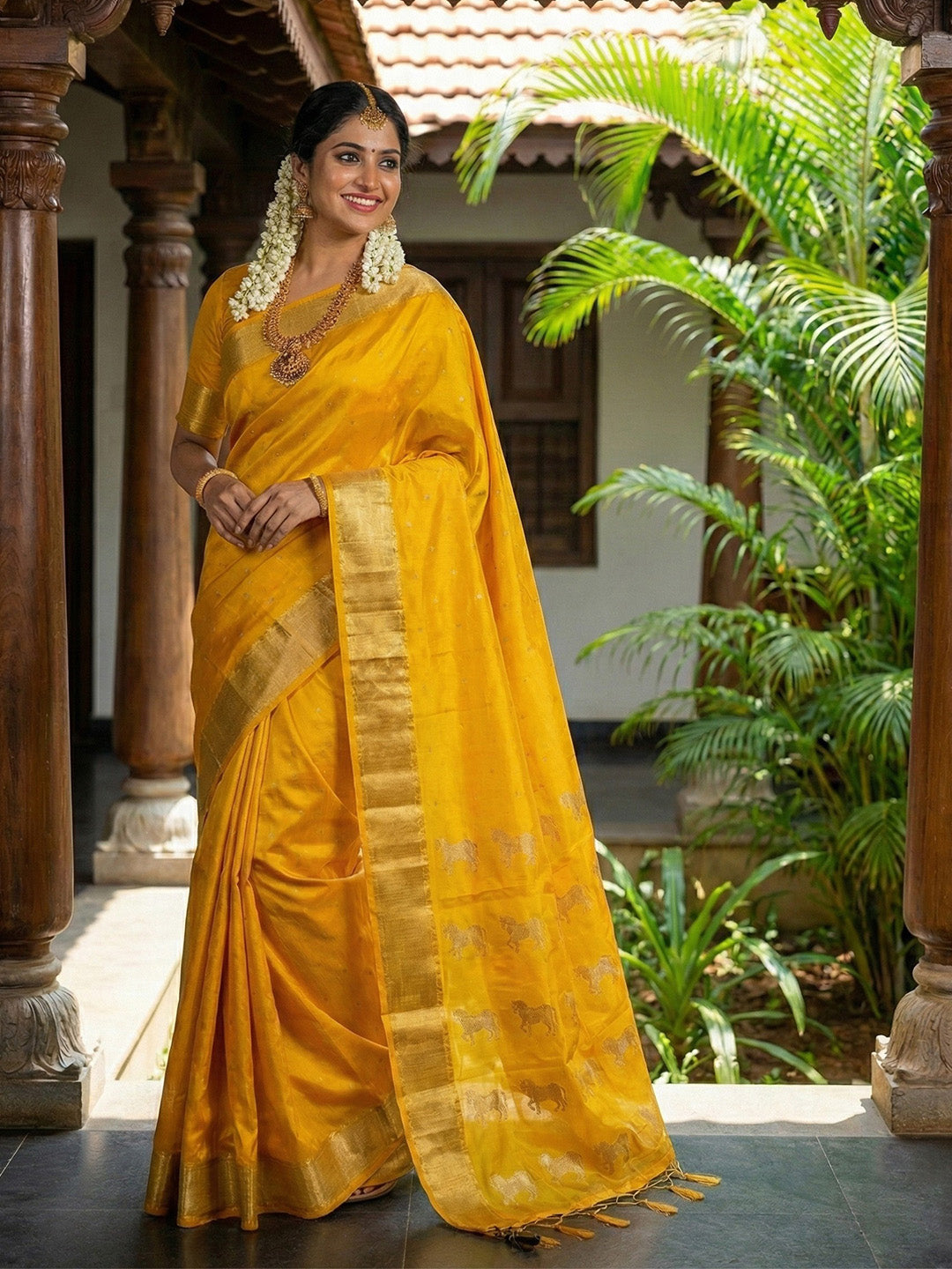 Avyukta Silk (D) Ready To Wear Pocket Saree