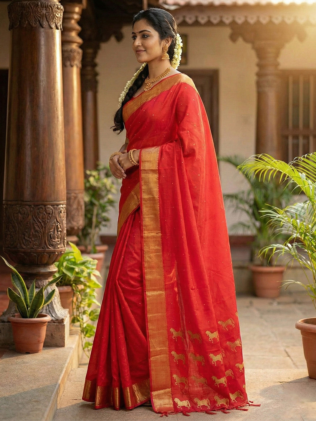 Avyukta Silk (A) Ready To Wear Pocket Saree