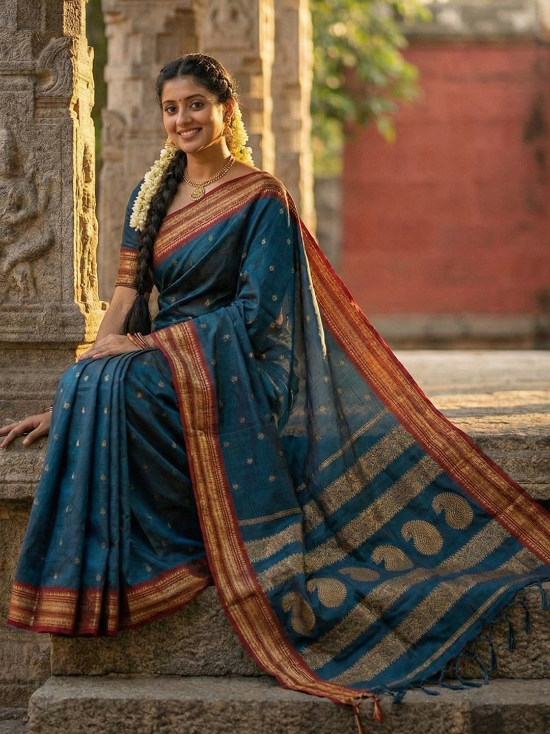 Aranya Silk (F) Ready To Wear Pocket Saree