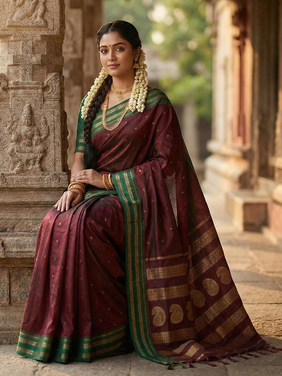 Aranya Silk (E) Ready To Wear Pocket Saree