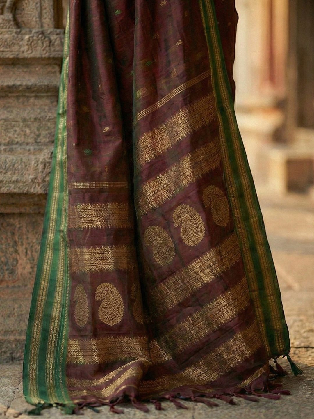 Aranya Silk (E) Ready To Wear Pocket Saree