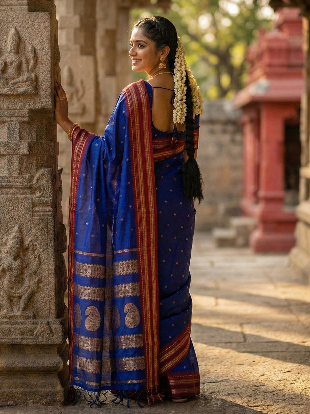 Aranya Silk (D) Ready To Wear Pocket Saree