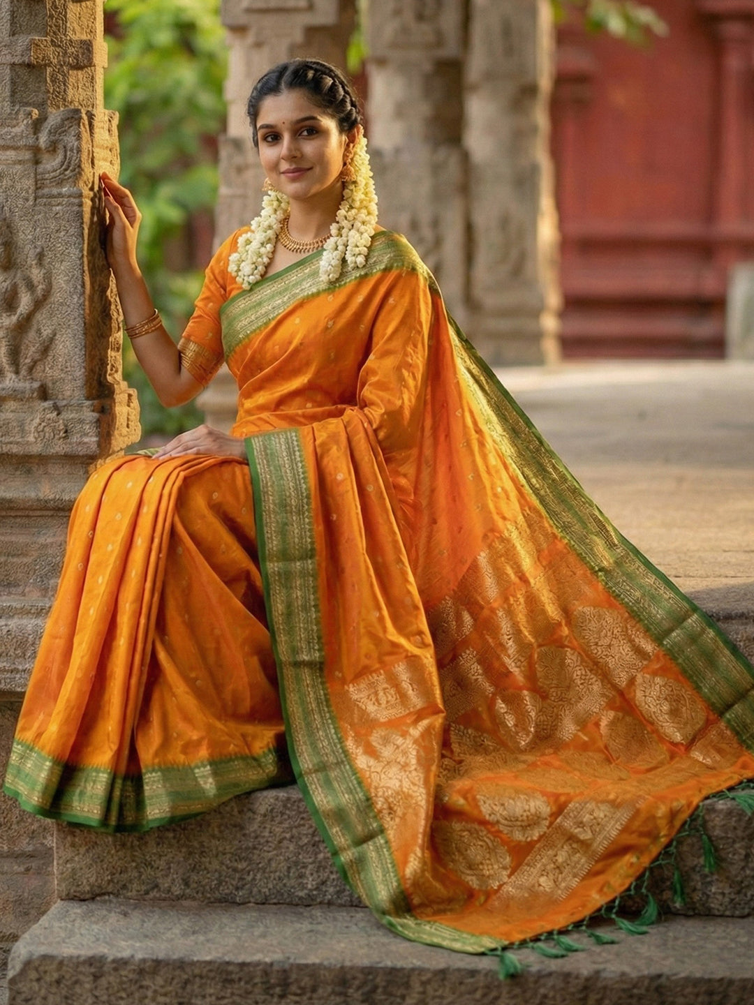 Aranya Silk (A) Ready To Wear Pocket Saree