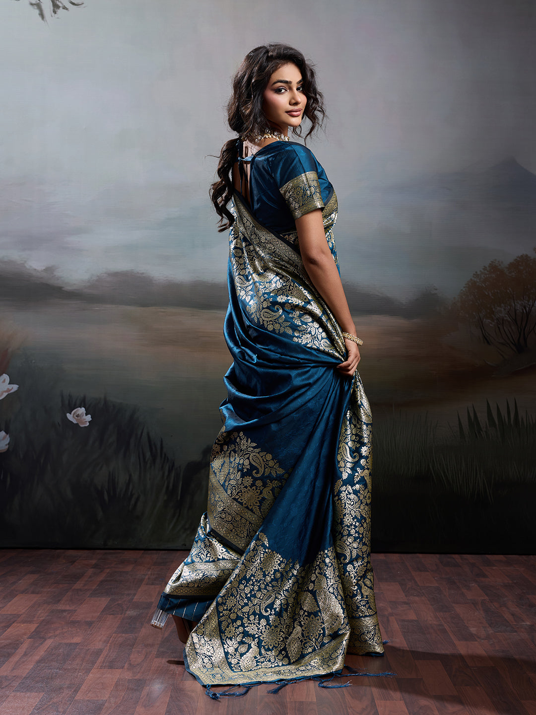 Spotlight Silk (C) Ready To Wear Pocket saree