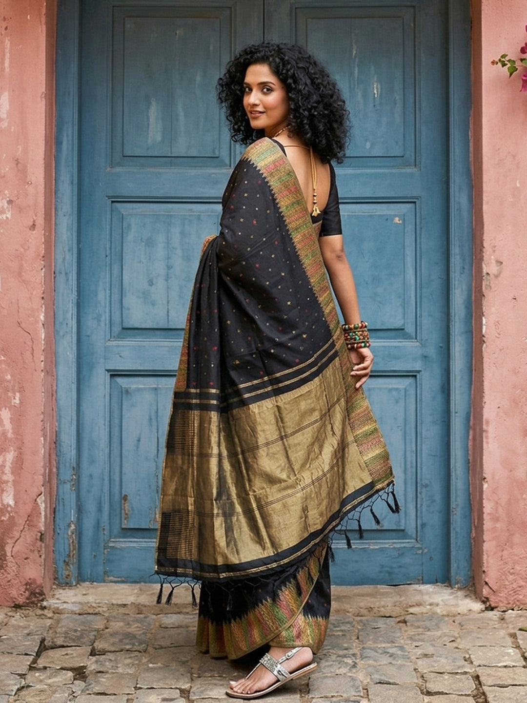 Festival Of Drapes (E) Ready To Wear Pocket Saree