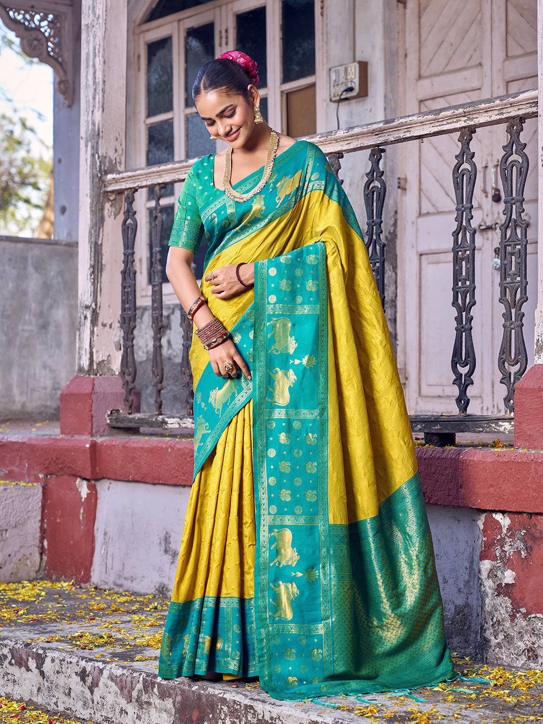 Lyla Silk (D) Ready To Wear Pocket Saree