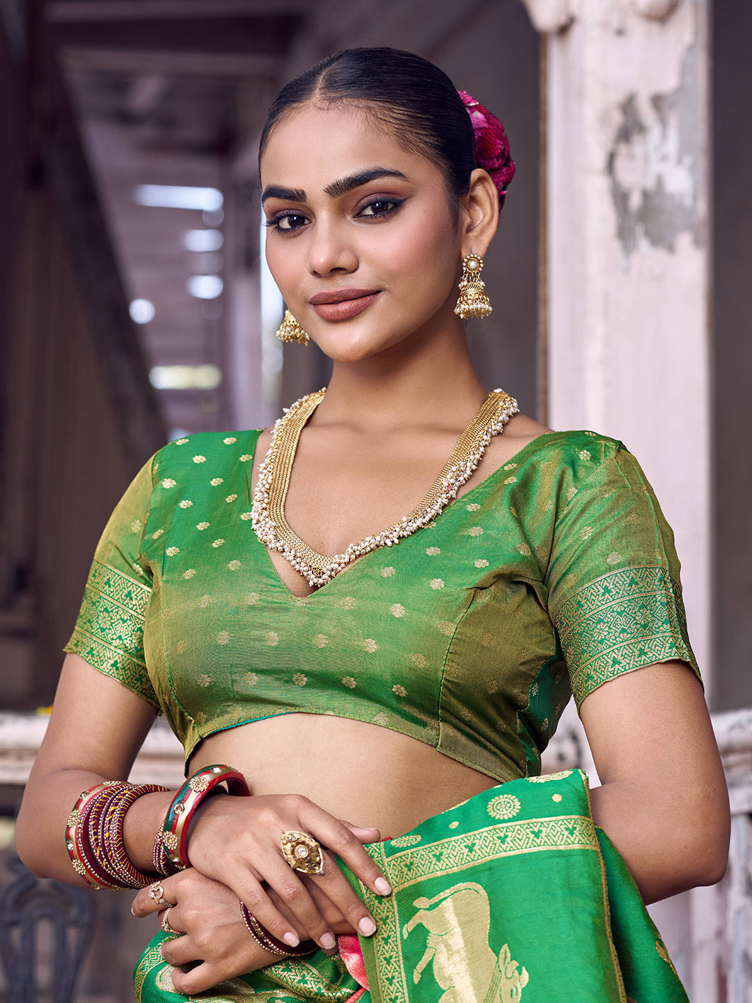 Lyla Silk (C) Ready To Wear Pocket Saree