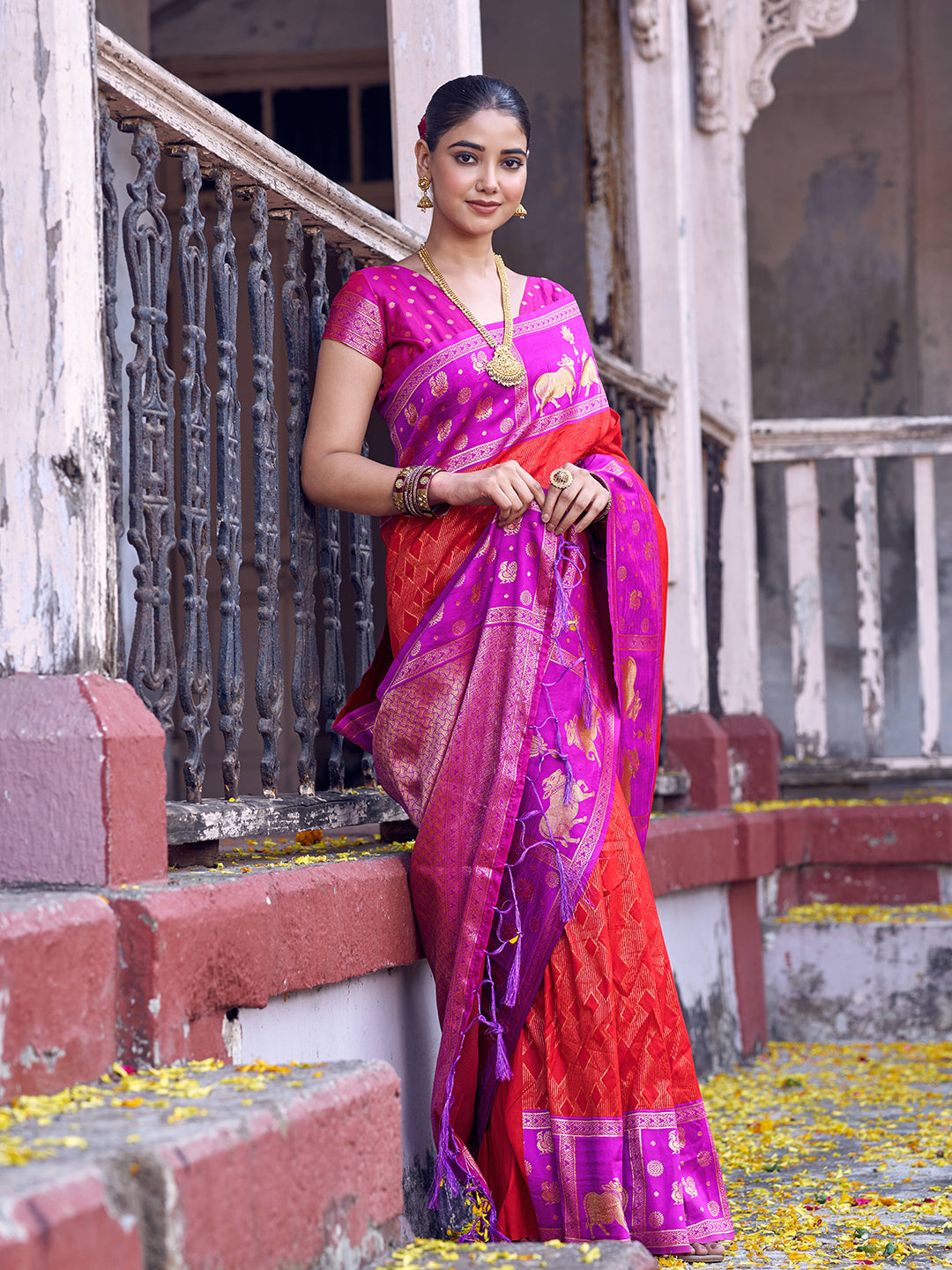 Lyla Silk (E) Ready To Wear Pocket Saree