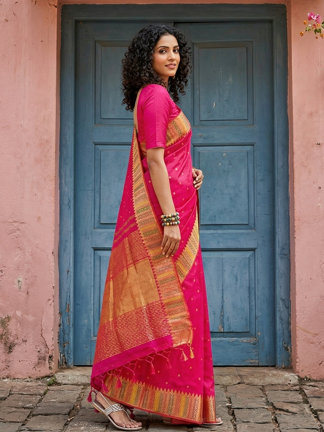 Festival Of Drapes (A) Ready To Wear Pocket Saree