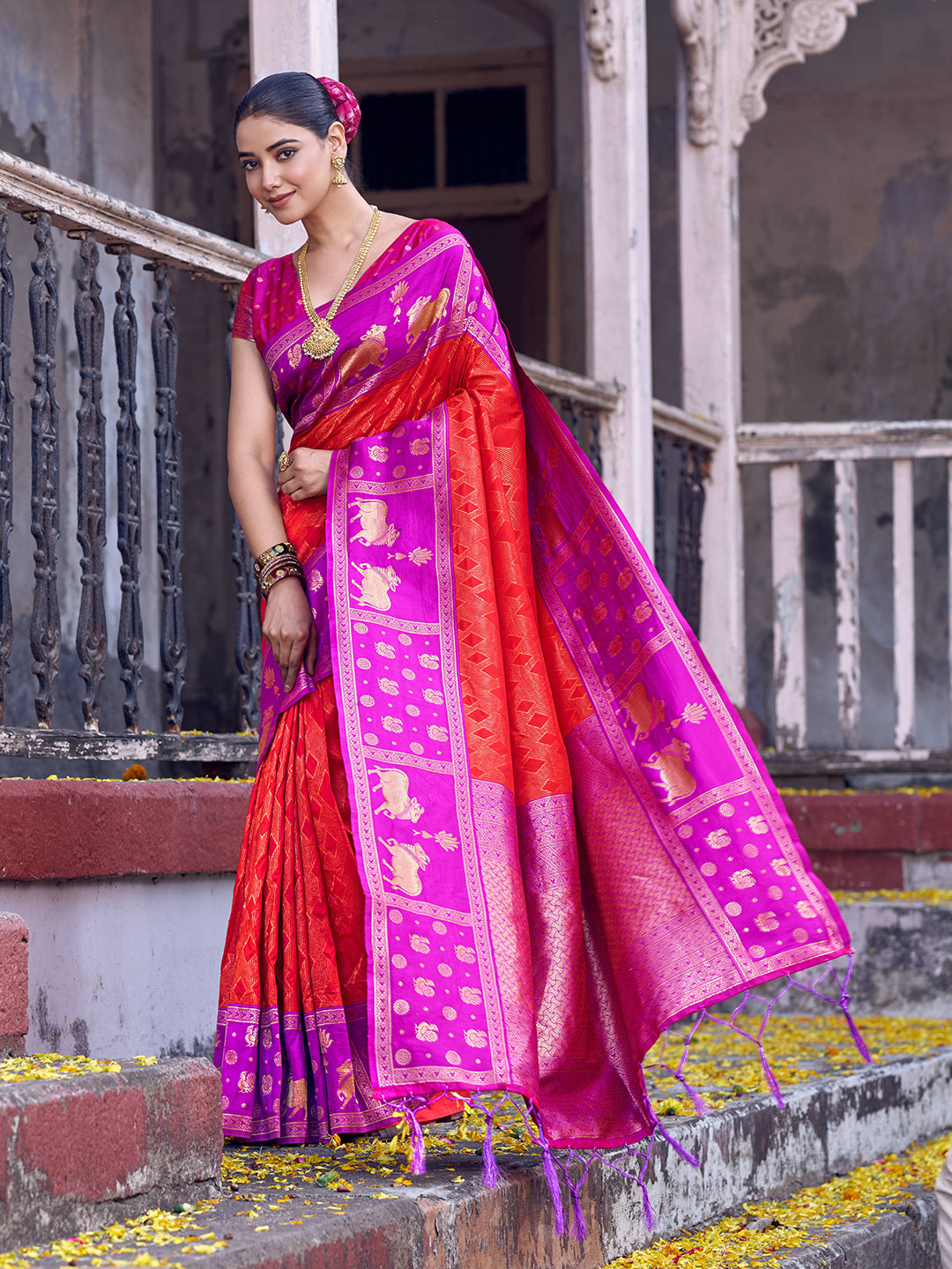 Lyla Silk (E) Ready To Wear Pocket Saree