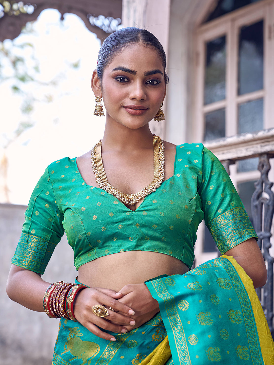 Lyla Silk (D) Ready To Wear Pocket Saree