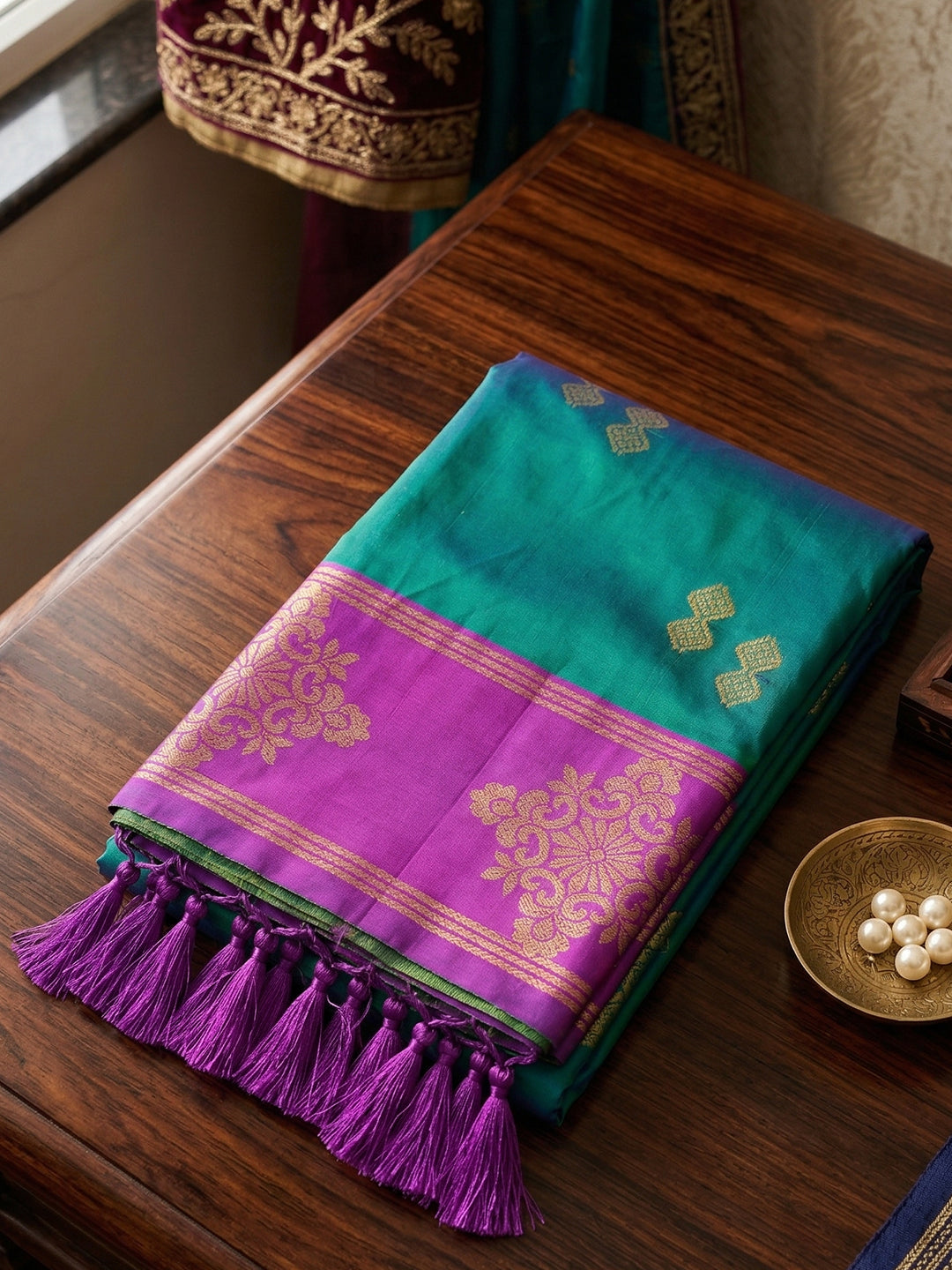 Lavanya Silk (B) Ready To Wear Pocket Saree