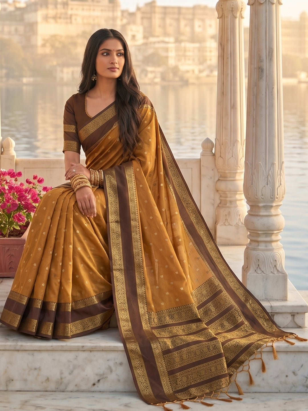 Solin Silk (A) Ready To Wear Pocket Saree