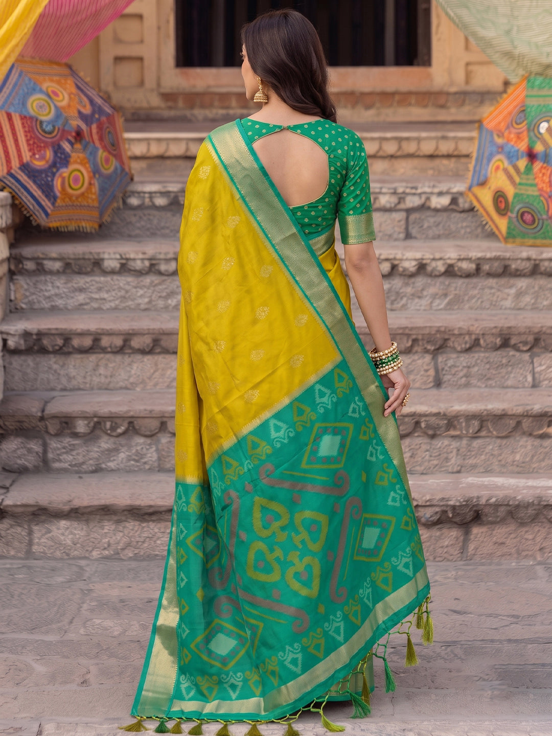 Blush Royale Silk (D) Ready To Wear Pocket Saree