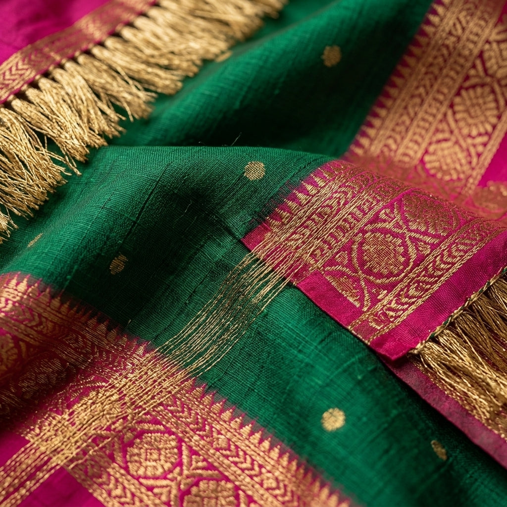 Solin Silk (D) Ready To Wear Pocket Saree