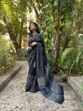 Vintage Vision Ready-to-wear Pocket Saree