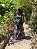Midnight Meadow Ready-to-wear Pocket Saree - Aseem Shakti
