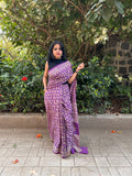 Kavya Mul Cotton Ready-To-Wear Pocket Saree
