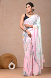 Hermes Marble Mul Cotton Ready-To-Wear Pocket Saree