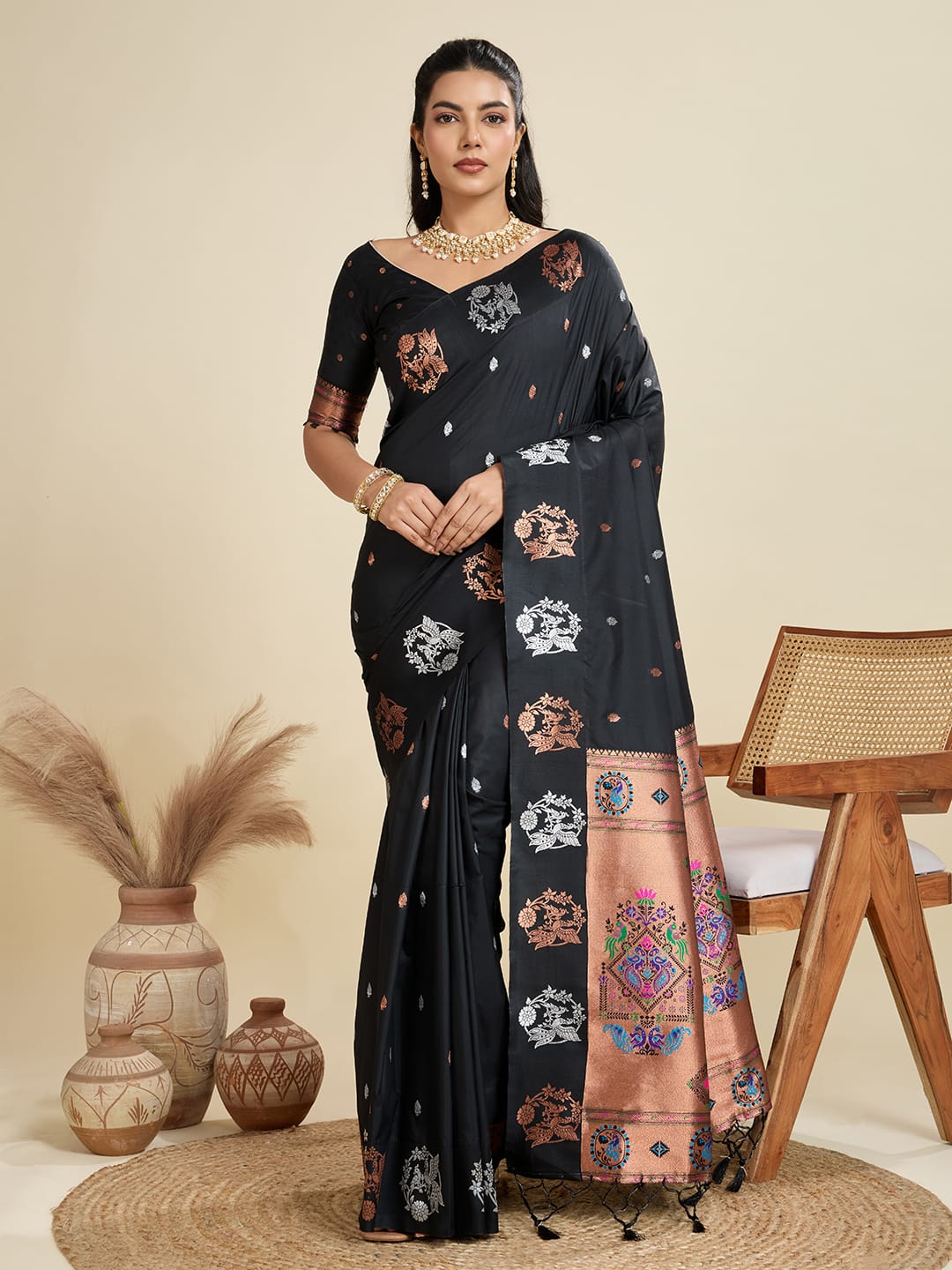 Utsav Aura (A) Ready To Wear Pocket Saree