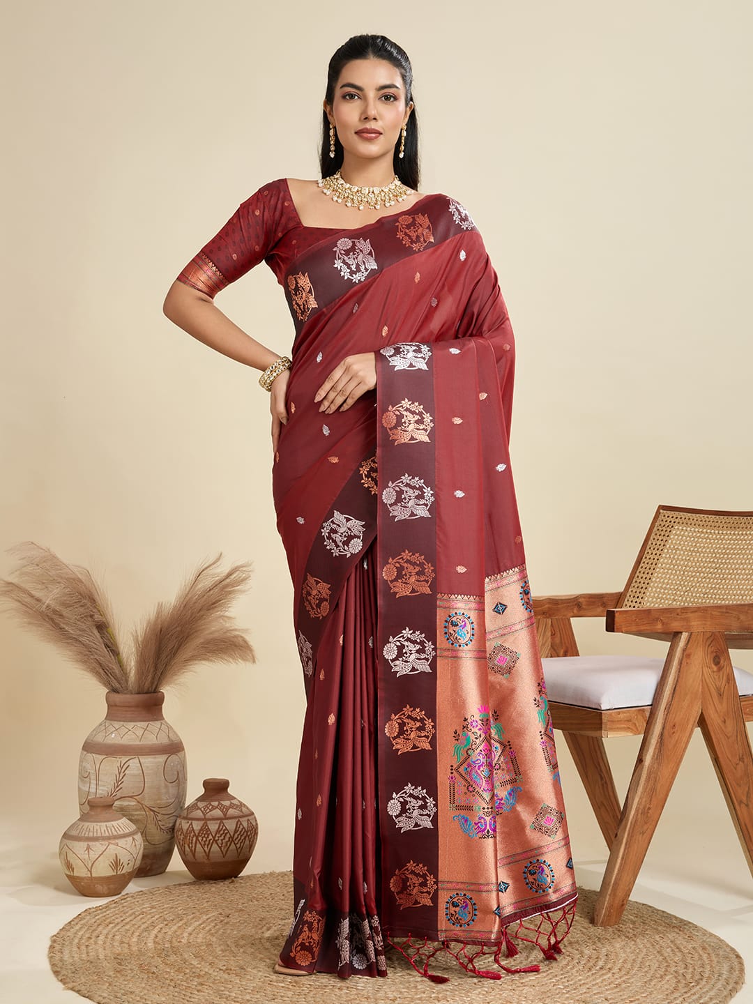 Utsav Aura (C) Ready To Wear Pocket Saree