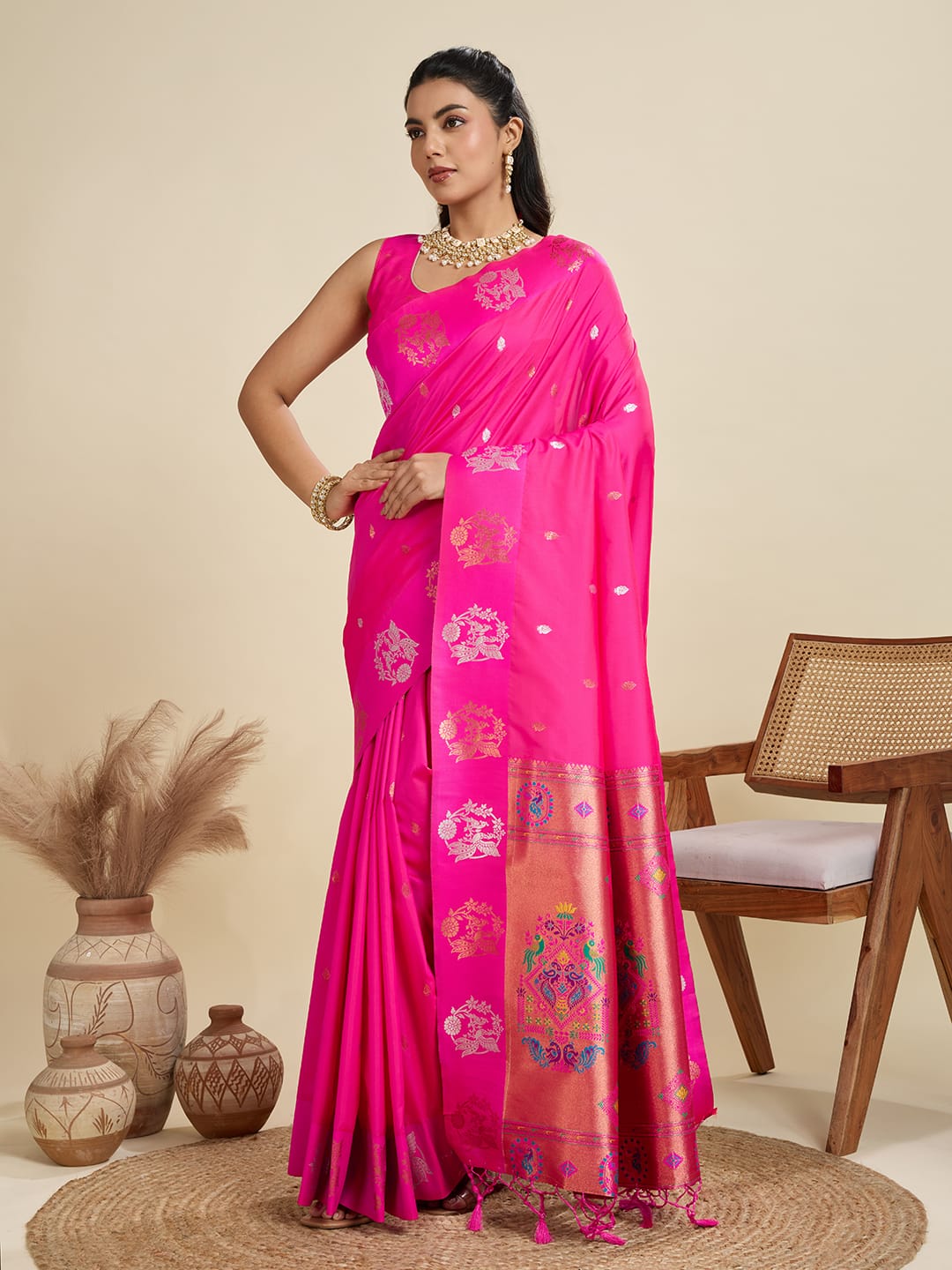 Utsav Aura (E) Ready To Wear Pocket Saree